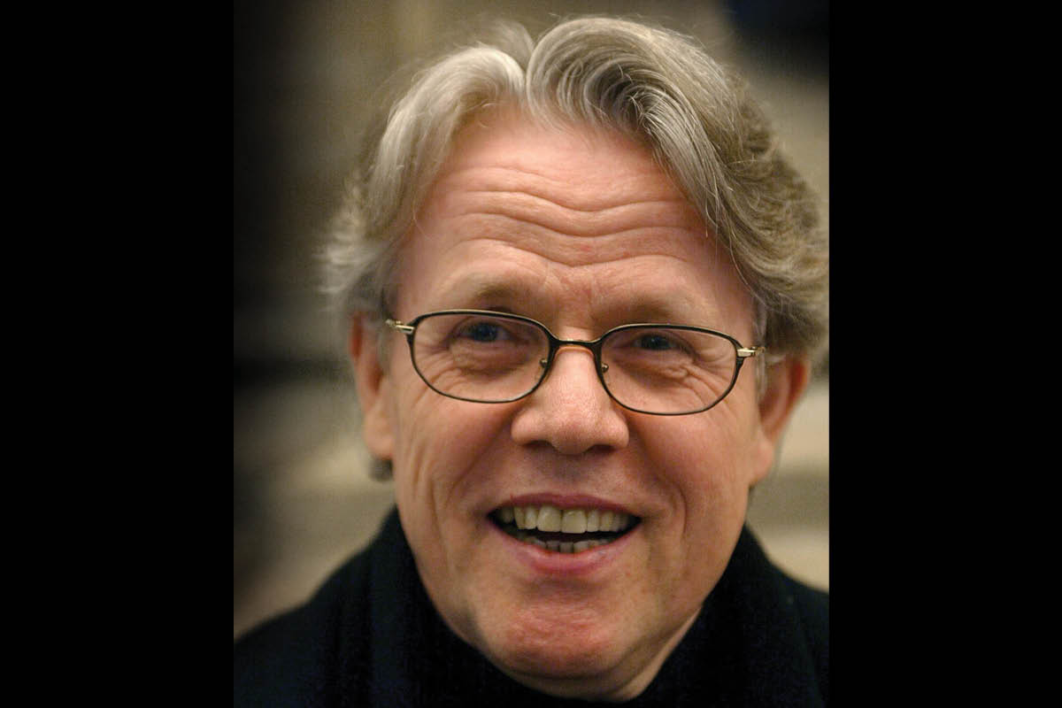 image of the blossoming fruit trees in the orchard next to the Church of the Transfiguration and Chapter House